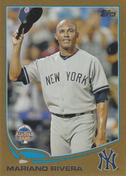 2013 Topps Update - Gold #US313 Mariano Rivera Front