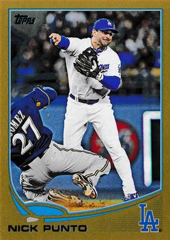 2013 Topps Update - Gold #US171 Nick Punto Front