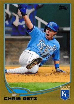 2013 Topps Update - Gold #US225 Chris Getz Front
