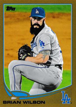 2013 Topps Update - Gold #US254 Brian Wilson Front