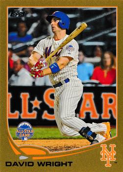 2013 Topps Update - Gold #US316 David Wright Front