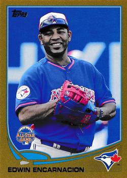 2013 Topps Update - Gold #US31 Edwin Encarnacion Front