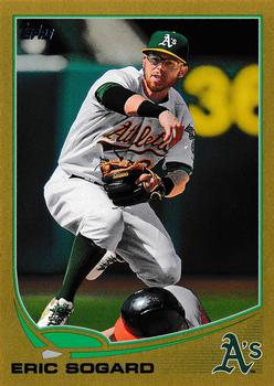 2013 Topps Update - Gold #US328 Eric Sogard Front