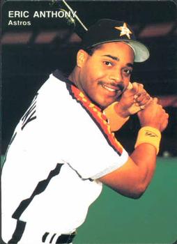 1992 Mother's Cookies Houston Astros #7 Eric Anthony Front