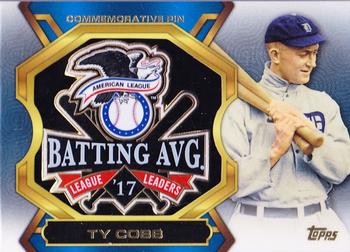 2013 Topps Update - League Leaders Pins #LLP-TC Ty Cobb Front