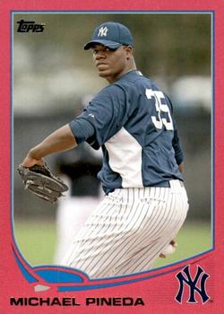 2013 Topps Update - Pink #US89 Michael Pineda Front