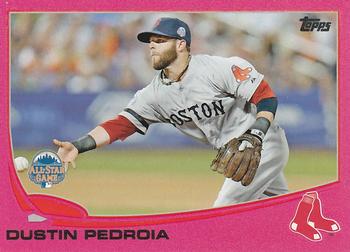 2013 Topps Update - Pink #US114 Dustin Pedroia Front
