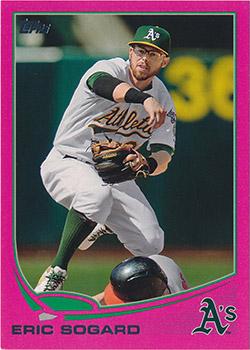 2013 Topps Update - Pink #US328 Eric Sogard Front