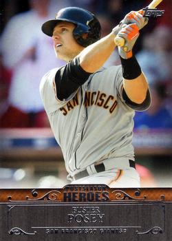 2013 Topps Update - Postseason Heroes #PH-11 Buster Posey Front