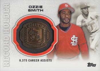 2013 Topps Update - Record Holder Rings #RHR-OS Ozzie Smith Front