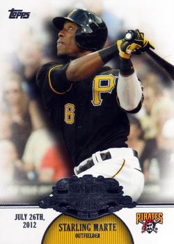 2013 Topps Update - Making Their Mark #MM-33 Starling Marte Front