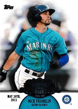 2013 Topps Update - Making Their Mark #MM-28 Nick Franklin Front