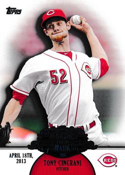 2013 Topps Update - Making Their Mark #MM-47 Tony Cingrani Front