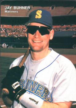 1992 Mother's Cookies Seattle Mariners #6 Jay Buhner Front