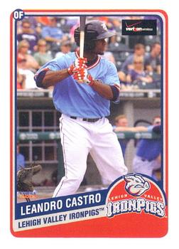 2013 Choice Lehigh Valley IronPigs Update #2 Leandro Castro Front