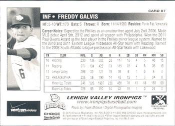 2013 Choice Lehigh Valley IronPigs Update #7 Freddy Galvis Back
