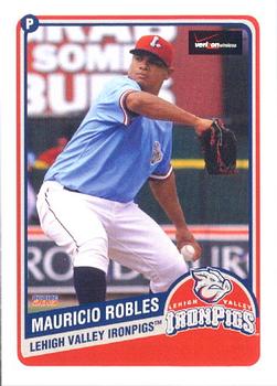 2013 Choice Lehigh Valley IronPigs Update #19 Mauricio Robles Front