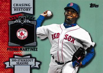 2013 Topps Update - Chasing History #CH-119 Pedro Martinez Front