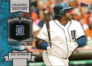 2013 Topps Update - Chasing History #CH-127 Prince Fielder Front