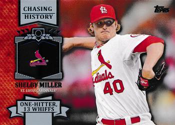 2013 Topps Update - Chasing History #CH-108 Shelby Miller Front