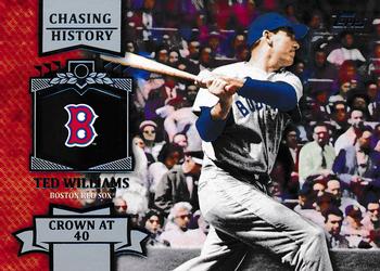 2013 Topps Update - Chasing History #CH-110 Ted Williams Front