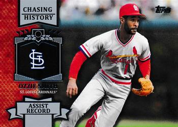 2013 Topps Update - Chasing History #CH-113 Ozzie Smith Front