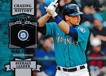 2013 Topps Update - Chasing History #CH-116 Mike Zunino Front