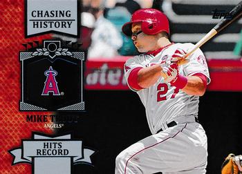 2013 Topps Update - Chasing History #CH-121 Mike Trout Front