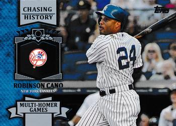 2013 Topps Update - Chasing History #CH-123 Robinson Cano Front