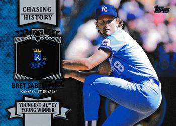 2013 Topps Update - Chasing History #CH-135 Bret Saberhagen Front