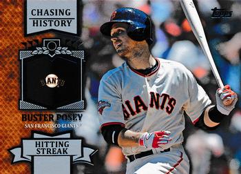 2013 Topps Update - Chasing History #CH-139 Buster Posey Front