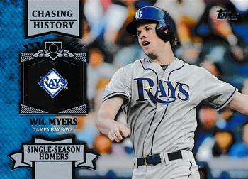 2013 Topps Update - Chasing History #CH-140 Wil Myers Front