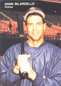 1992 Mother's Cookies San Diego Padres #13 Dann Bilardello Front