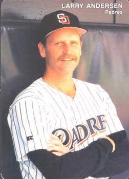 1992 Mother's Cookies San Diego Padres #21 Larry Andersen Front
