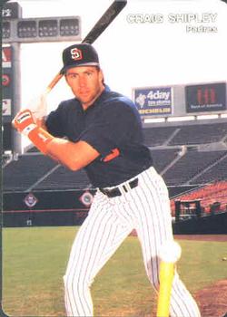 1992 Mother's Cookies San Diego Padres #25 Craig Shipley Front