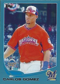 2013 Topps Update - Blue #US20 Carlos Gomez Front