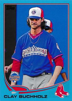 2013 Topps Update - Blue #US63 Clay Buchholz Front