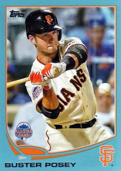 2013 Topps Update - Blue #US73 Buster Posey Front