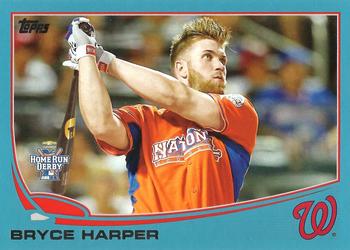 2013 Topps Update - Blue #US100 Bryce Harper Front