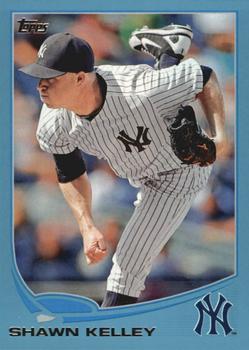 2013 Topps Update - Blue #US151 Shawn Kelley Front