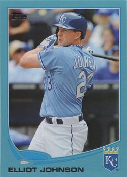 2013 Topps Update - Blue #US217 Elliot Johnson Front