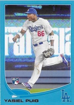 2013 Topps Update #US250 Yasiel Puig Front