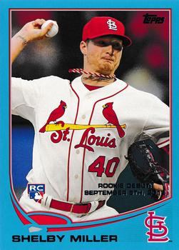 2013 Topps Update - Blue #US253 Shelby Miller Front