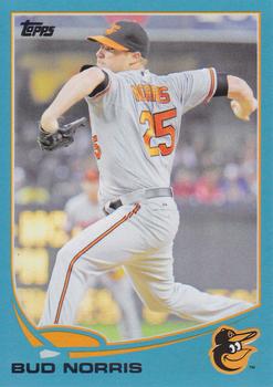 2013 Topps Update - Blue #US275 Bud Norris Front