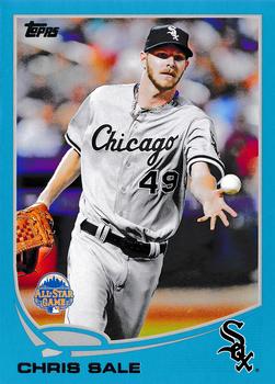 2013 Topps Update - Blue #US5 Chris Sale Front