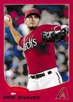 2013 Topps Update - Red #US95 Eric Chavez Front