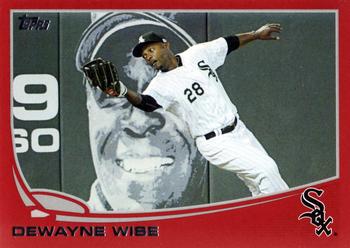 2013 Topps Update - Red #US135 Dewayne Wise Front