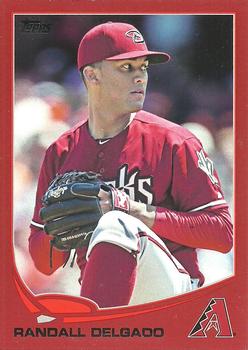 2013 Topps Update - Red #US167 Randall Delgado Front