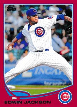 2013 Topps Update - Red #US270 Edwin Jackson Front
