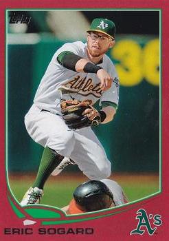 2013 Topps Update - Red #US328 Eric Sogard Front